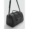 Bolso bowling efecto piel abatanada