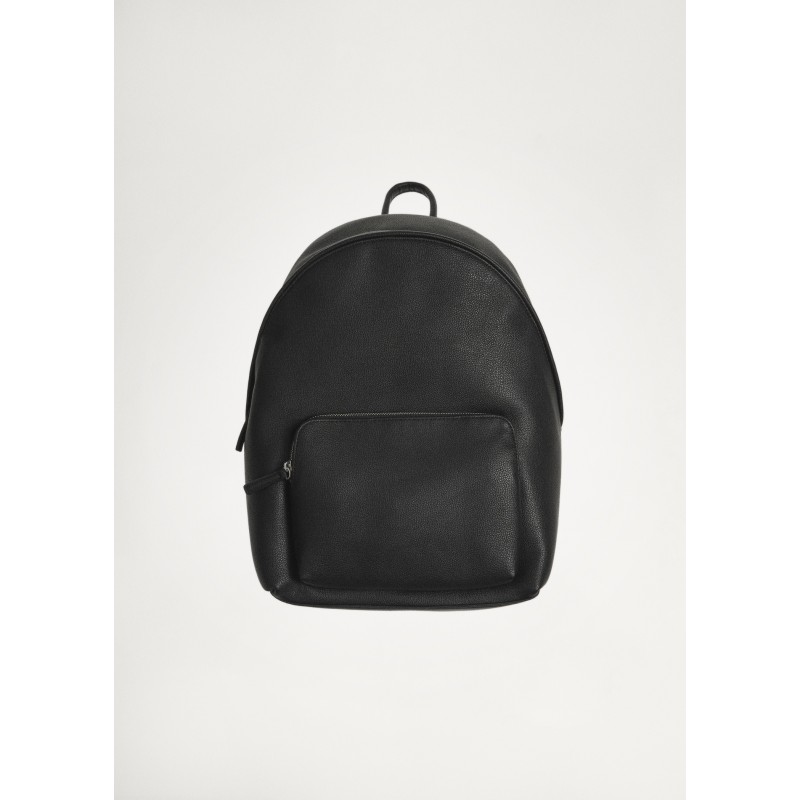 Mochila efecto piel abatanada