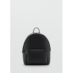 Mochila efecto piel abatanada