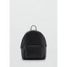 Mochila efecto piel abatanada