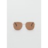 Gafas de sol montura metálica cuadradas