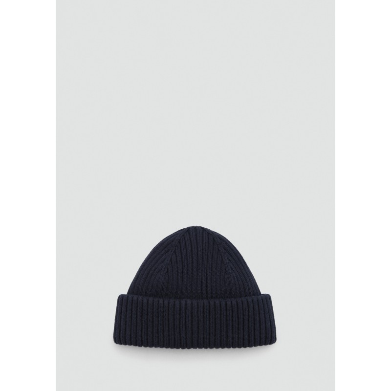 Gorro algodón punto canalé