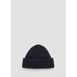 Gorro algodón punto canalé