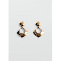 Pendientes colgantes geométricos