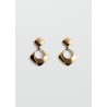 Pendientes colgantes geométricos