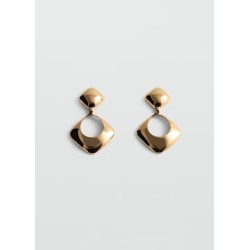 Pendientes colgantes geométricos