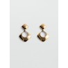 Pendientes colgantes geométricos