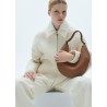 Bolso hombro efecto piel