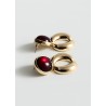 Pendientes abalorios colgantes