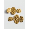 Pendientes largos textura