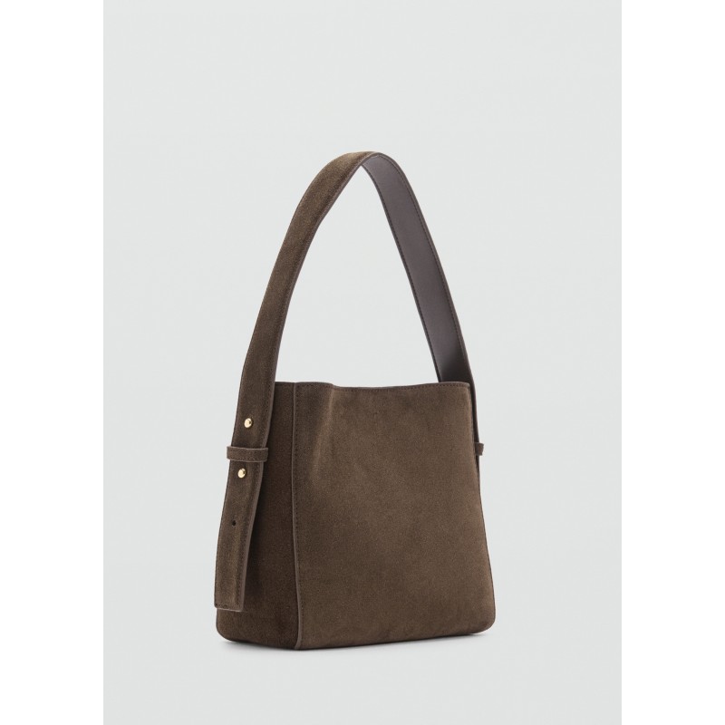 Bolso piel serraje