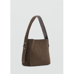 Bolso piel serraje