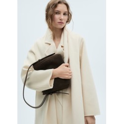 Bolso piel serraje