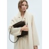 Bolso piel serraje