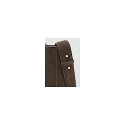 Bolso piel serraje