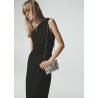 Bolso clutch textura