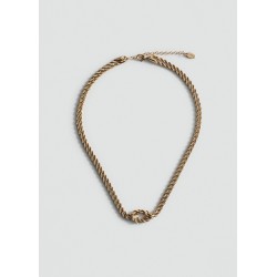 Collar cadena trenzada