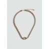 Collar cadena trenzada