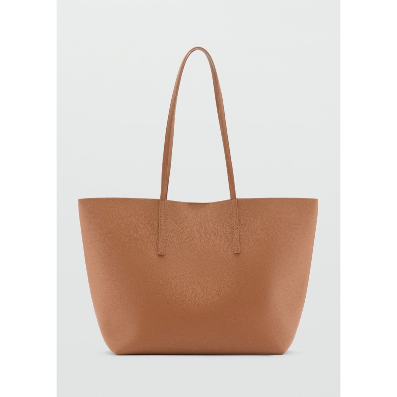 Bolso shopper efecto abatanado