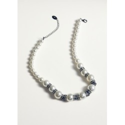 Collar abalorios combinados
