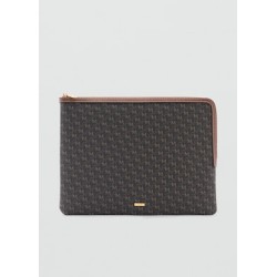 Funda portátil estampado logo