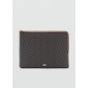 Funda portátil estampado logo