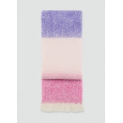 Bufanda multicolor flecos