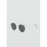 Gafas de sol metálicas redondas