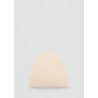 Gorro mezcla lana y cashmere canalé