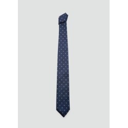 Corbata 100% seda de mora estructura