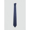 Corbata 100% seda de mora lunares