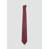 Corbata 100% seda de mora lunares