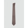Corbata seda diseño geométrico