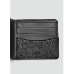 Cartera billetera efecto abatanado