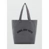 Bolso tote estampado