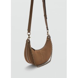 Bolso ovalado piel