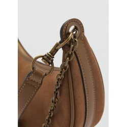 Bolso ovalado piel