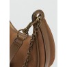Bolso ovalado piel