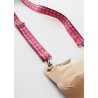 Correa bolso estampada