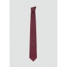 Corbata seda lunares