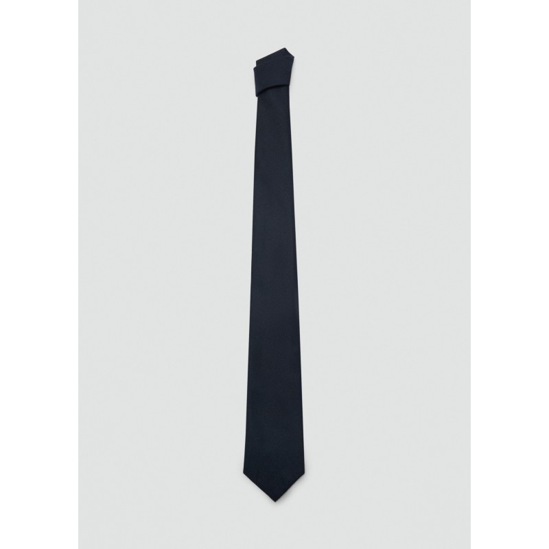 Corbata lisa 100% lana