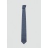 Corbata seda diseño geométrico