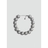 Collar monedas cristales