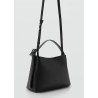 Bolso mini shopper hebilla