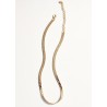 Collar cadena plana