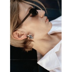 Pendientes aros torsados