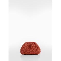 Bolso mano fibra natural