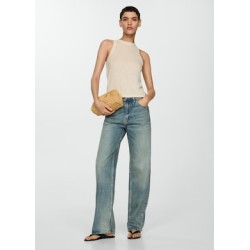 Bolso clutch ratán