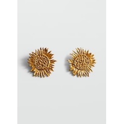 Pendientes maxi flor