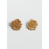 Pendientes maxi flor